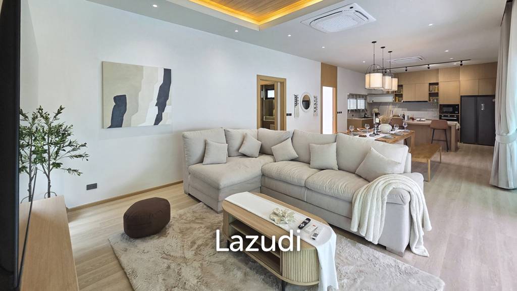 Modern Compact 2-Bedroom Pool Villa for Sale in Chalong