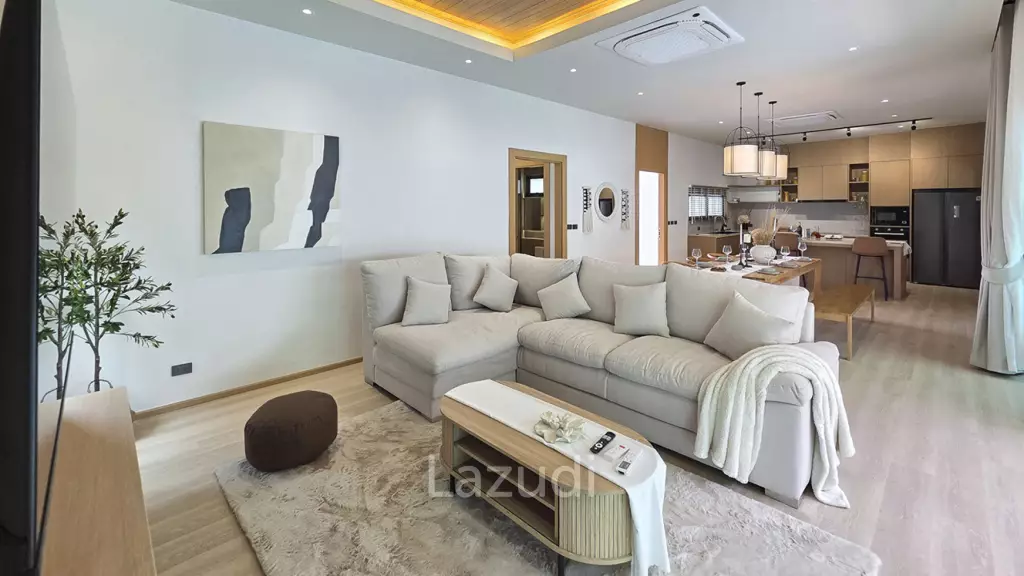 Modern Compact 2-Bedroom Pool Villa for Sale in Chalong