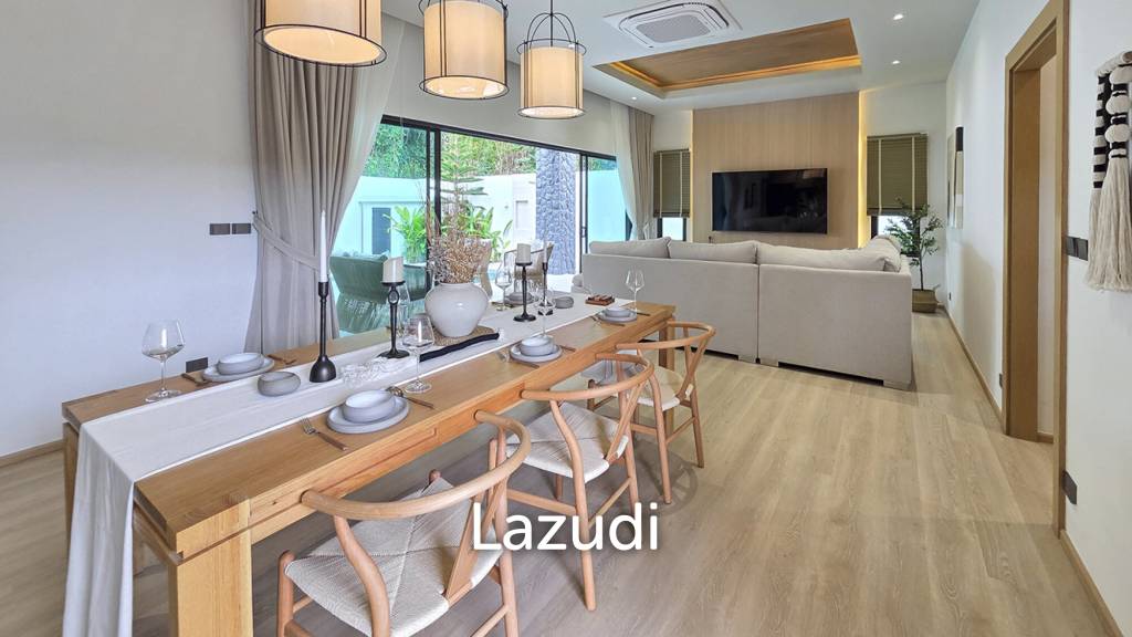 Modern Compact 2-Bedroom Pool Villa for Sale in Chalong