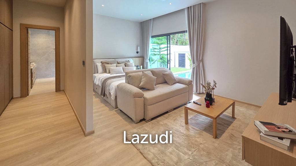 Modern Compact 2-Bedroom Pool Villa for Sale in Chalong