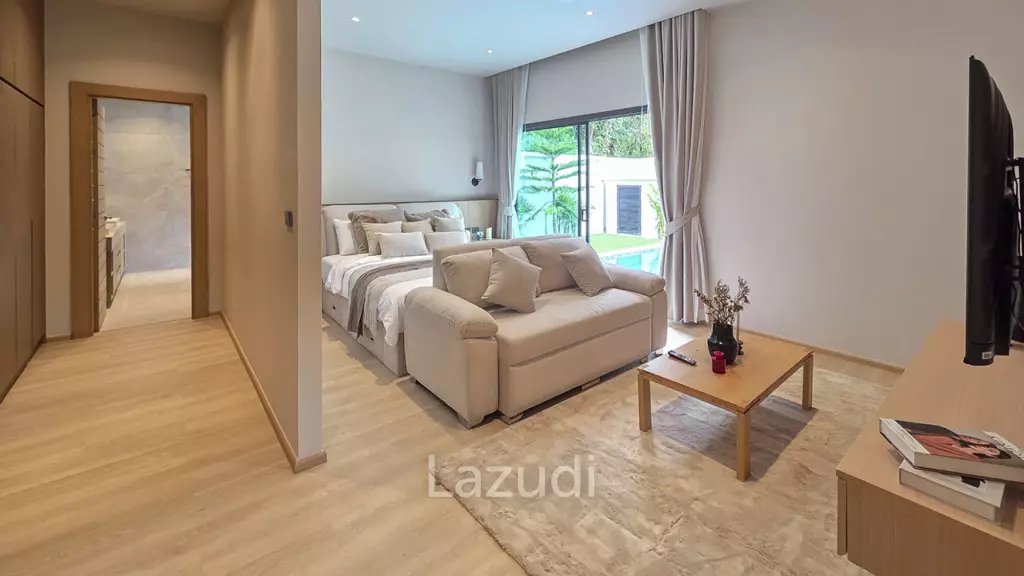 Modern Compact 2-Bedroom Pool Villa for Sale in Chalong