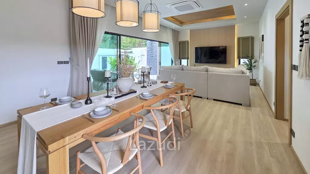 Modern Compact 2-Bedroom Pool Villa for Sale in Chalong