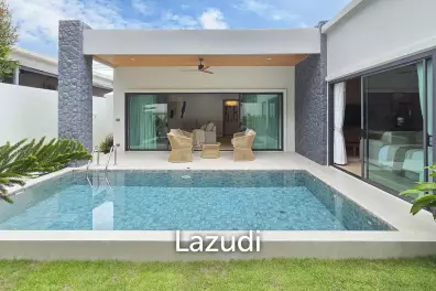 Modern Compact 2-Bedroom Pool Villa for Sale in Chalong