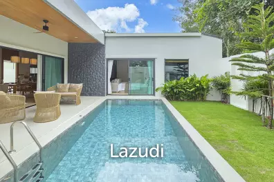 Modern Compact 2-Bedroom Pool Villa for Sale in Chalong