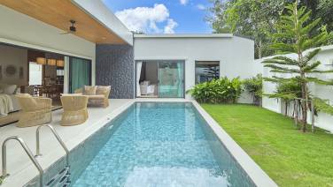 Modern Compact 2-Bedroom Pool Villa for Sale in Chalong Modern Compact 2-Bedroom Pool Villa for Sale in Chalong