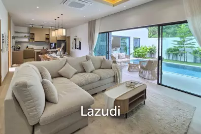 Modern Compact 2-Bedroom Pool Villa for Sale in Chalong