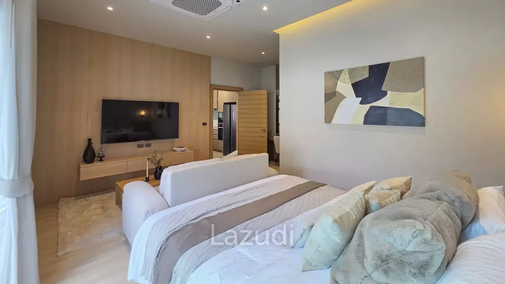 Modern Compact 2-Bedroom Pool Villa for Sale in Chalong