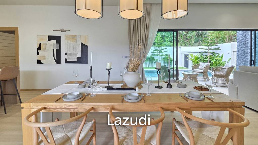Modern Compact 2-Bedroom Pool Villa for Sale in Chalong