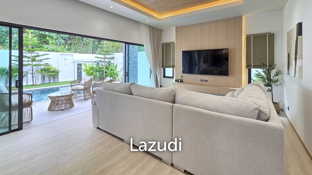 Modern Compact 2-Bedroom Pool Villa for Sale in Chalong