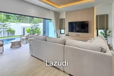 Modern Compact 2-Bedroom Pool Villa for Sale in Chalong