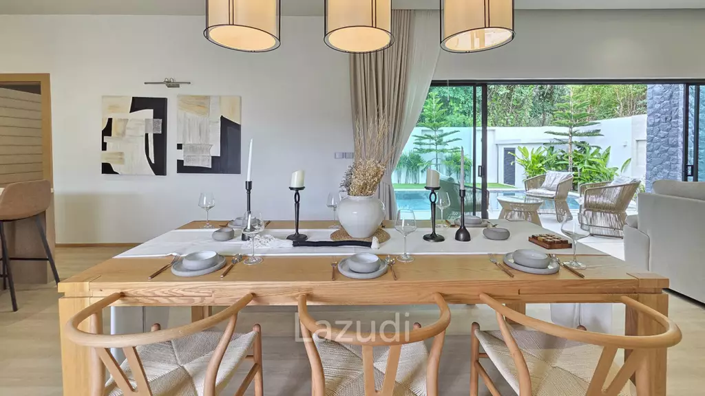 Modern Compact 2-Bedroom Pool Villa for Sale in Chalong