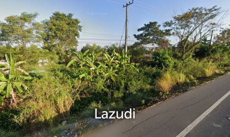 376 SQ. Wah Land for Sale Adjacent to the Main Road.