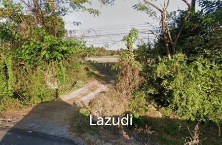 376 SQ. Wah Land for Sale Adjacent to the Main Road.