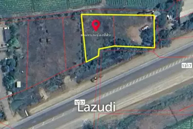 ขายที่ดิน 376 ตรว. ติดกับถนน 4 เลนเชียงใหม่-แม่ออน สายใหม่