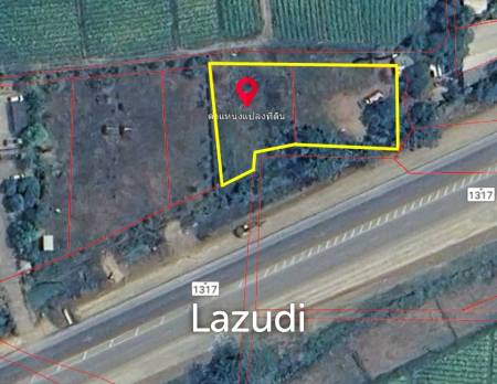 376 SQ. Wah Land for Sale Adjacent to the Main Road.