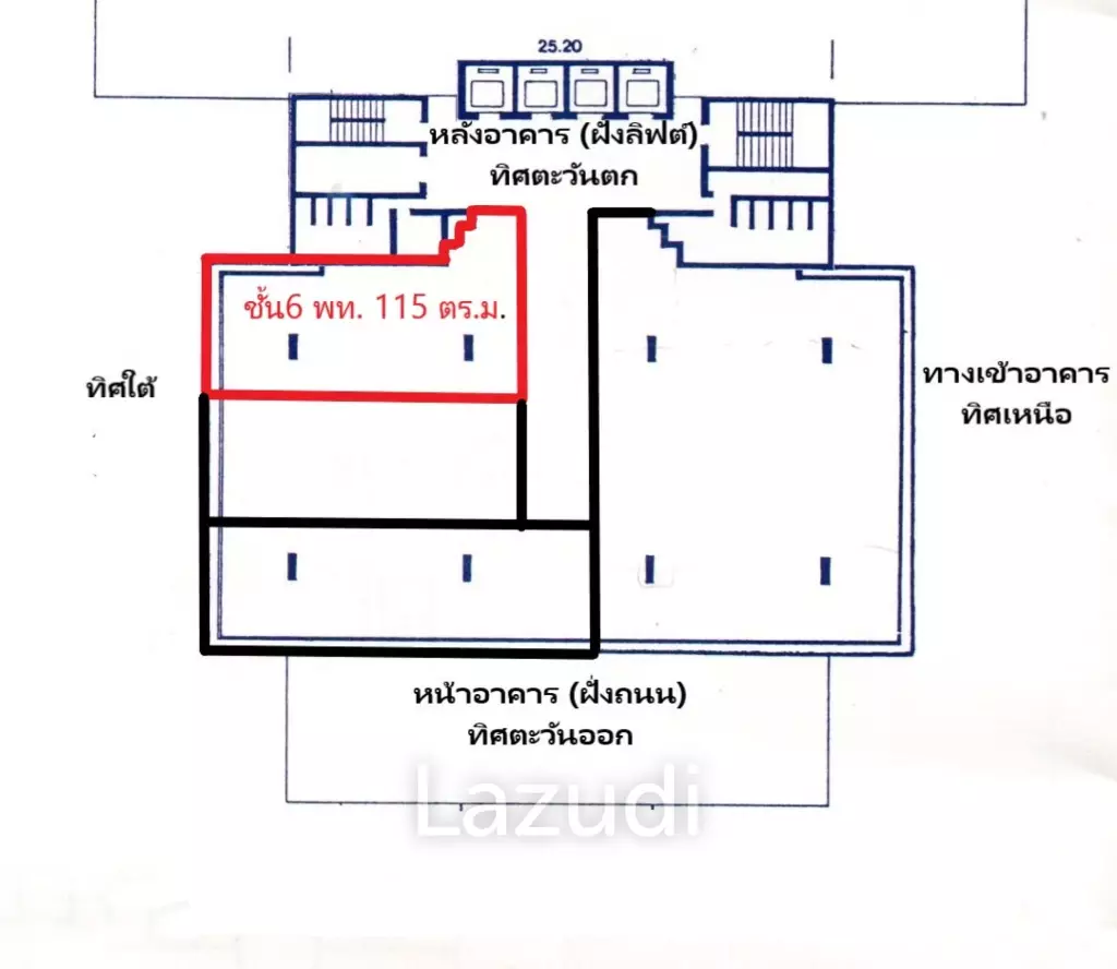 Premium Partially Office Space in Rajapark Building