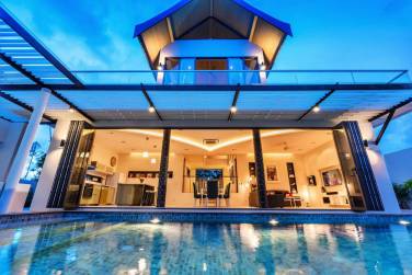 Stylish and Unique 5-Bedroom Pool Villa for Rent in Cherng Talay
