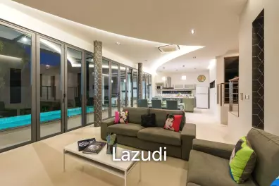 Stylish and Unique 5-Bedroom Pool Villa for Rent in Cherng Talay