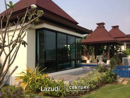 PANORAMA: Beautiful 3 bed Bali Pool Villa with Complete 2 Bed Guest Villa