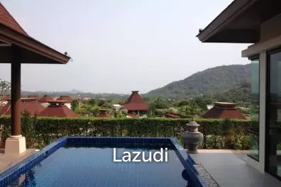 PANORAMA: Beautiful 3 bed Bali Pool Villa with Complete 2 Bed Guest Villa