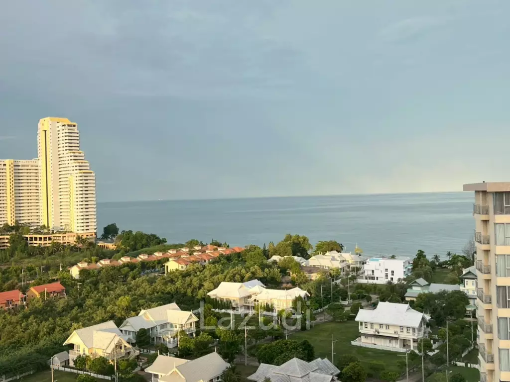 Baan Thew Talay: 2-Bed / 2-Bath Corner unit, Sea-View Condo