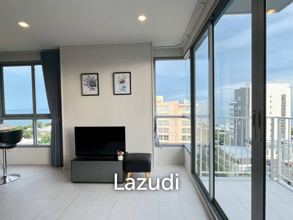 Baan Thew Talay: 2-Bed / 2-Bath Corner unit, Sea-View Condo