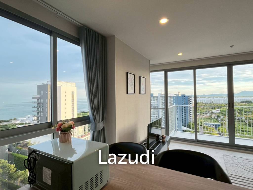 Baan Thew Talay: 2-Bed / 2-Bath Corner unit, Sea-View Condo