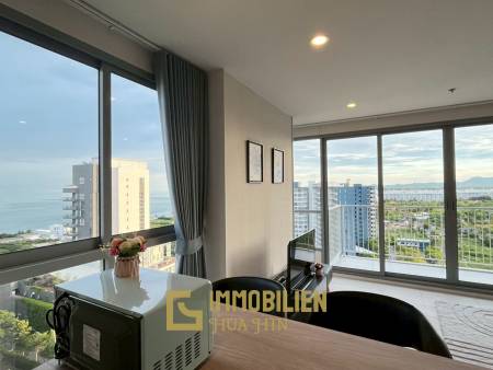 Baan Thew Talay: Eckwohnung mit Meerblick und 2 Schlafzimmern und 2 Bädern