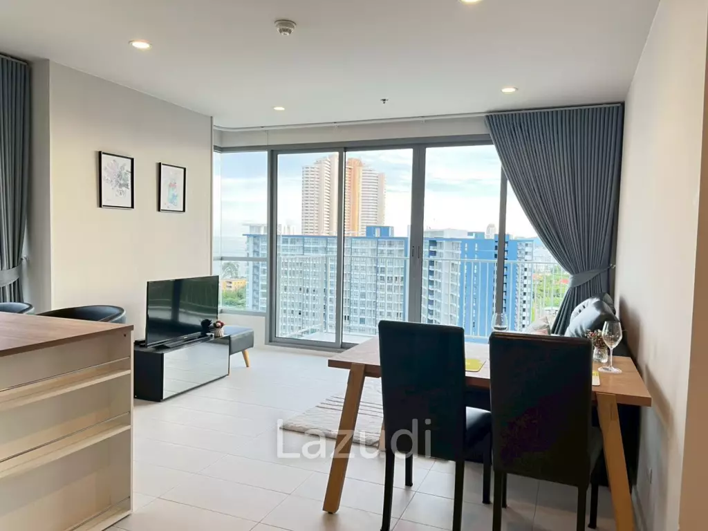 Baan Thew Talay: 2-Bed / 2-Bath Corner unit, Sea-View Condo
