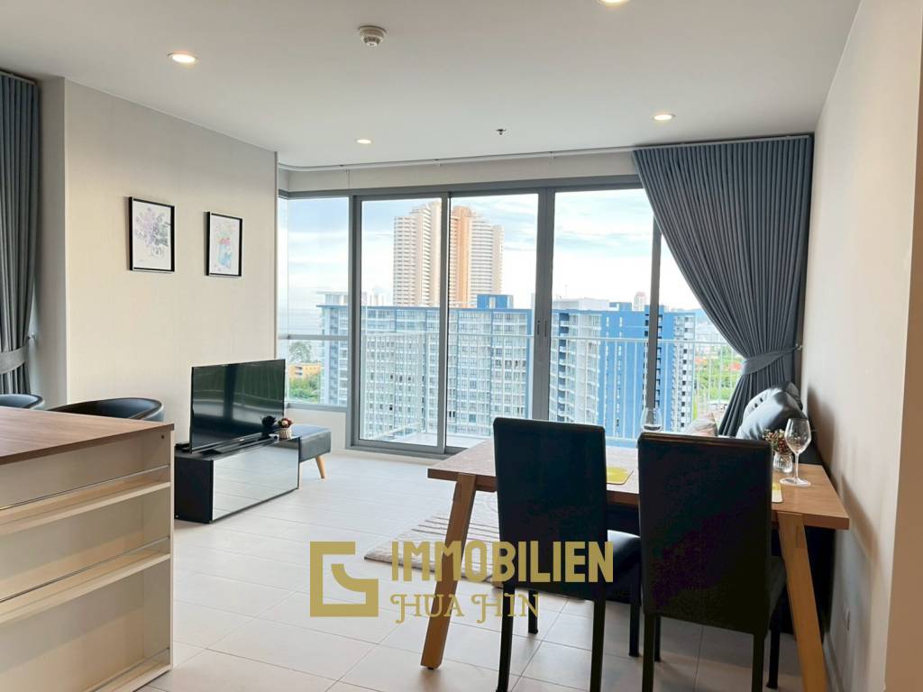 Baan Thew Talay: Eckwohnung mit Meerblick und 2 Schlafzimmern und 2 Bädern