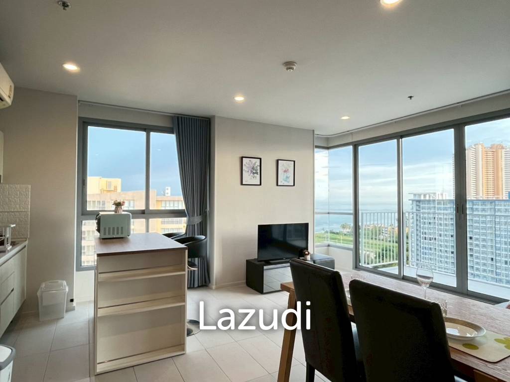 Baan Thew Talay: 2-Bed / 2-Bath Corner unit, Sea-View Condo