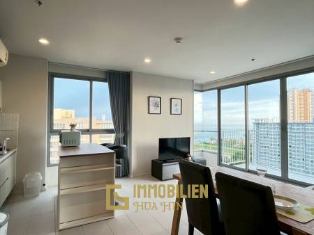 Baan Thew Talay: Eckwohnung mit Meerblick und 2 Schlafzimmern und 2 Bädern