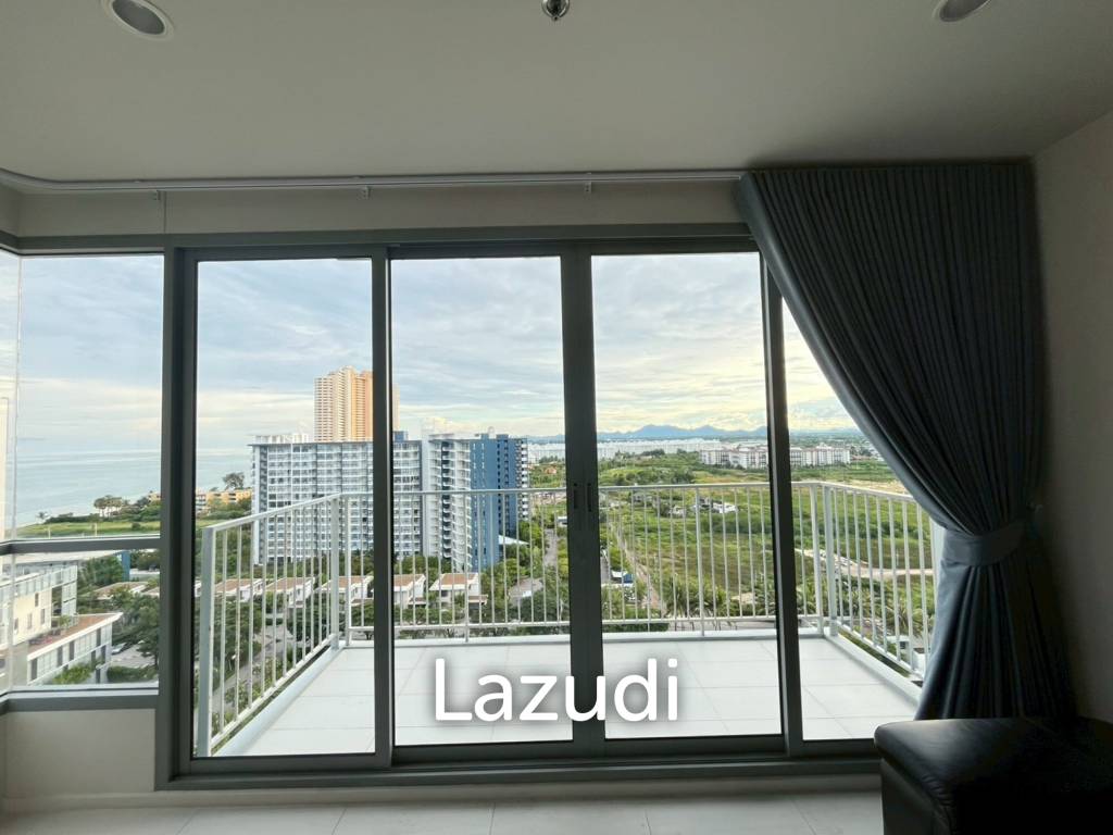 Baan Thew Talay: 2-Bed / 2-Bath Corner unit, Sea-View Condo