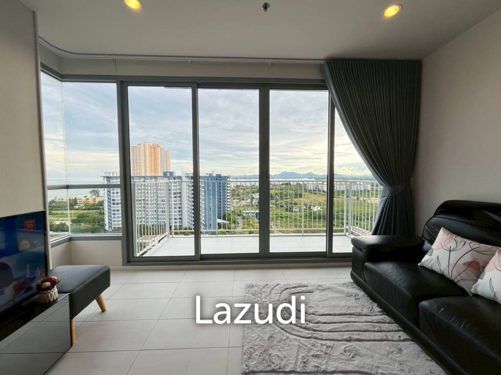 Baan Thew Talay: 2-Bed / 2-Bath Corner unit, Sea-View Condo