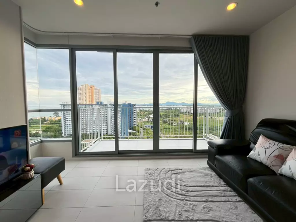 Baan Thew Talay: 2-Bed / 2-Bath Corner unit, Sea-View Condo
