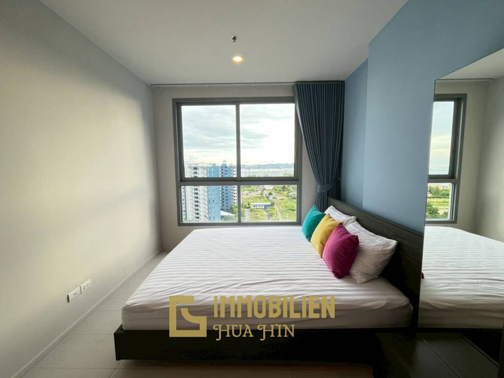 Baan Thew Talay: Eckwohnung mit Meerblick und 2 Schlafzimmern und 2 Bädern