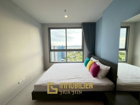 Baan Thew Talay: Eckwohnung mit Meerblick und 2 Schlafzimmern und 2 Bädern