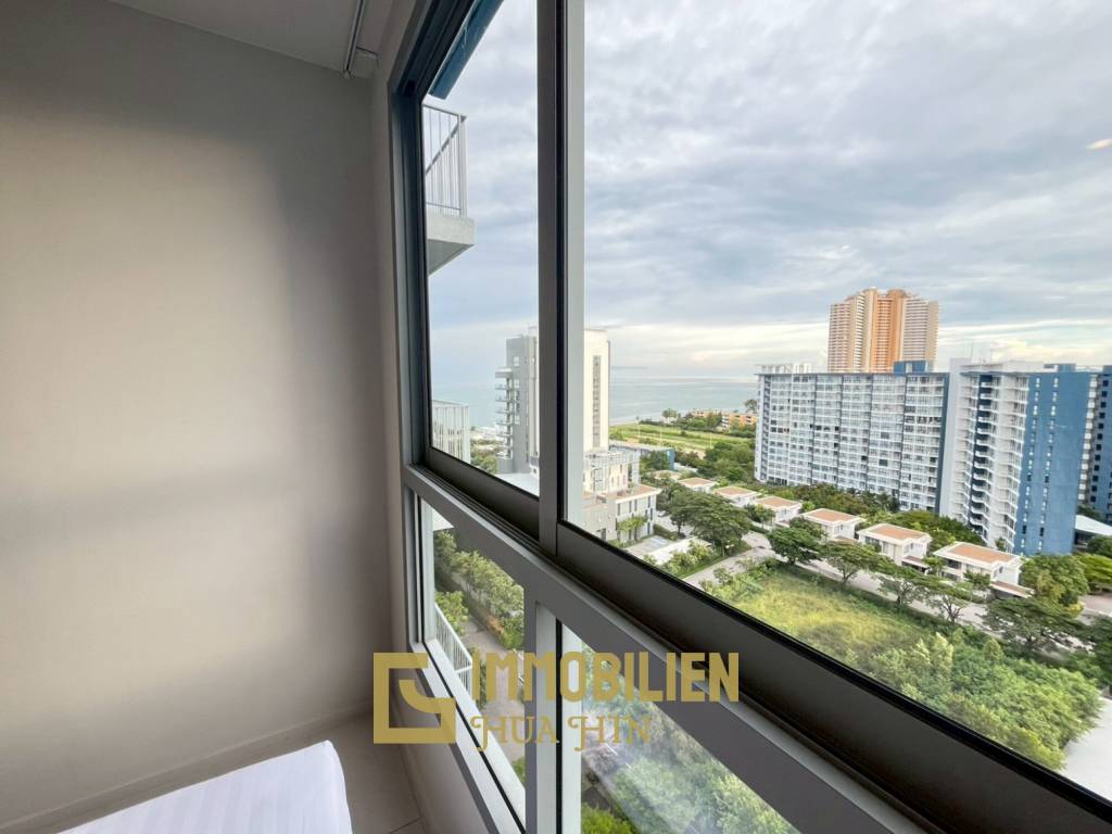 Baan Thew Talay: Eckwohnung mit Meerblick und 2 Schlafzimmern und 2 Bädern