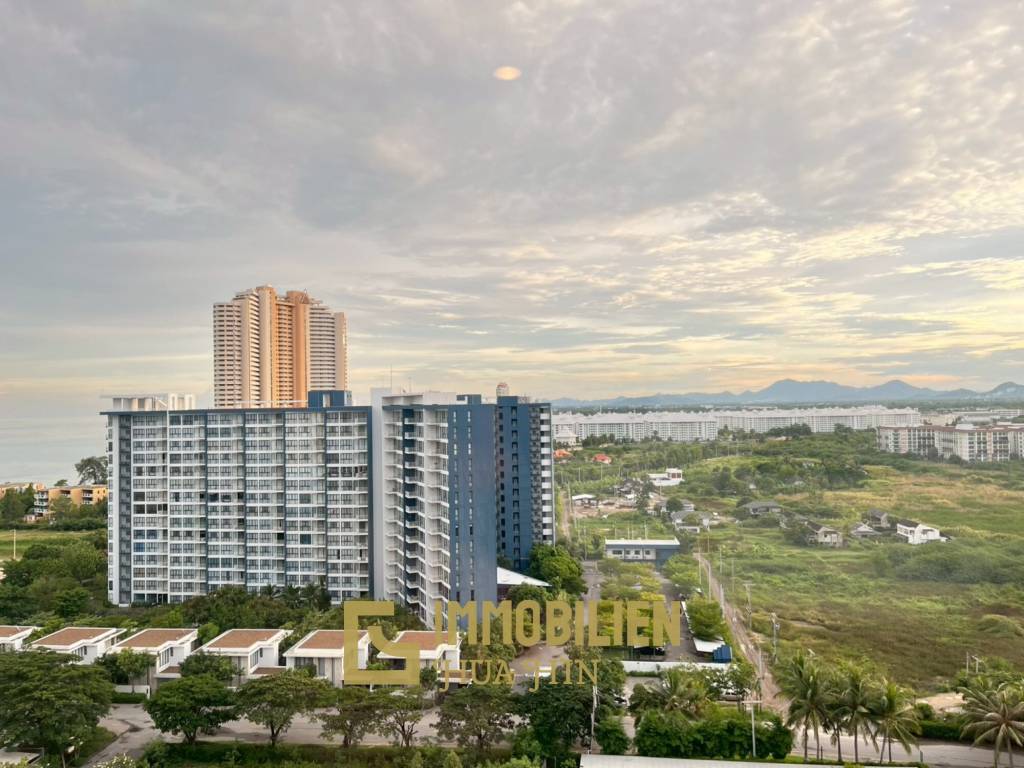 Baan Thew Talay: Eckwohnung mit Meerblick und 2 Schlafzimmern und 2 Bädern