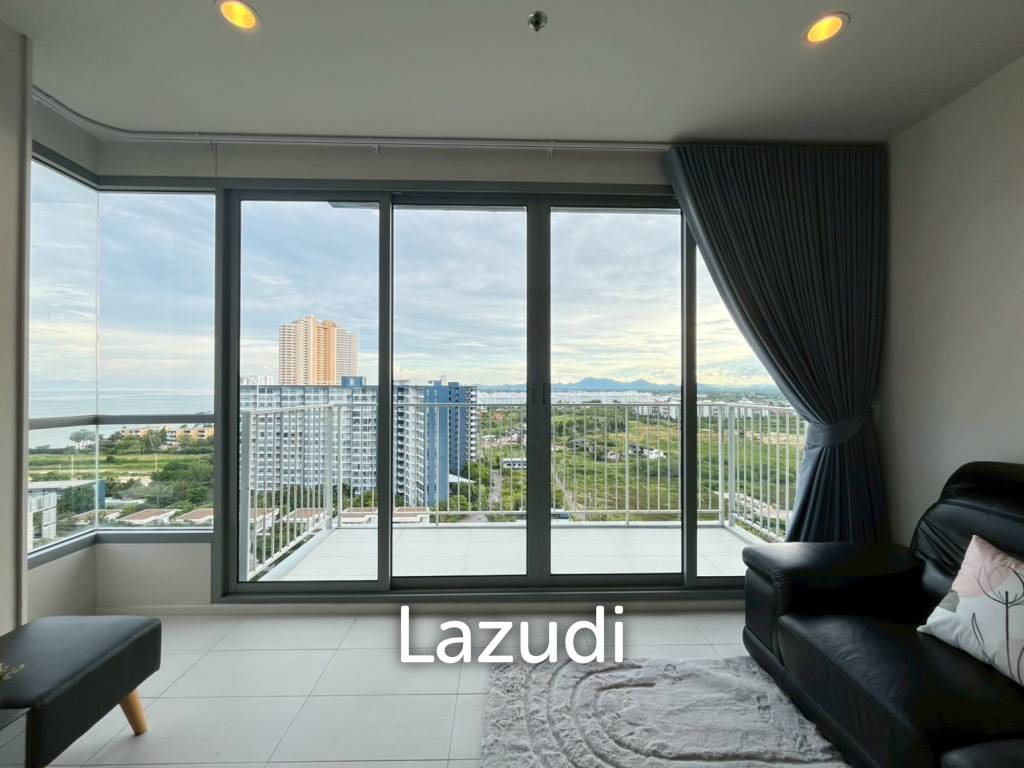 Baan Thew Talay: 2-Bed / 2-Bath Corner unit, Sea-View Condo