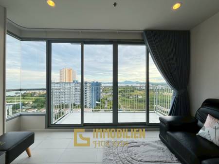 Baan Thew Talay: Eckwohnung mit Meerblick und 2 Schlafzimmern und 2 Bädern