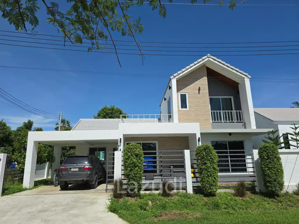 บ้านเดี่ยวสไตล์โมเดิร์น ใกล้หัวหิน ประจวบคีรีขันธ์ 4 ห้องนอน
