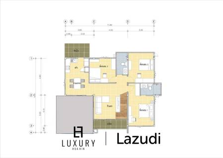 Hin Lek Fai: Brand new 4 Bedrooms,3 Bathrooms house for Rent