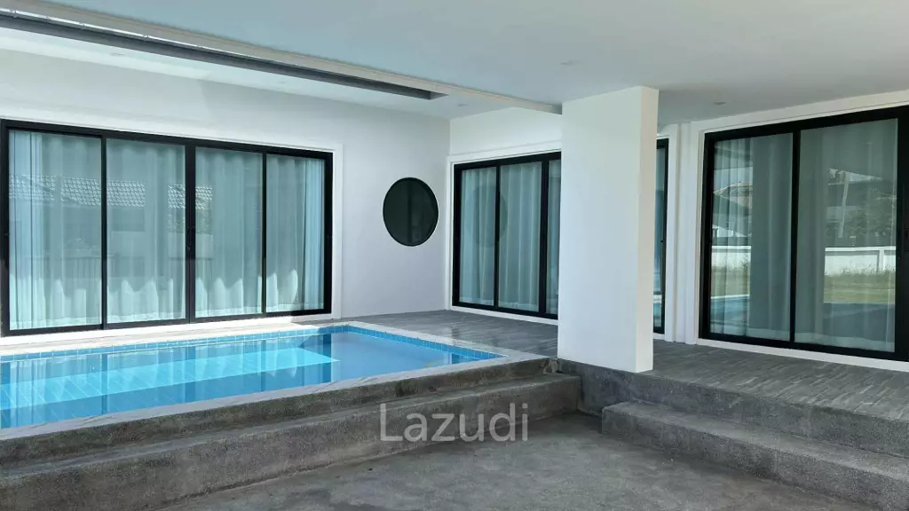 SINGLE POOL VILLA ON SOI 88 : 3 bed with large land plot