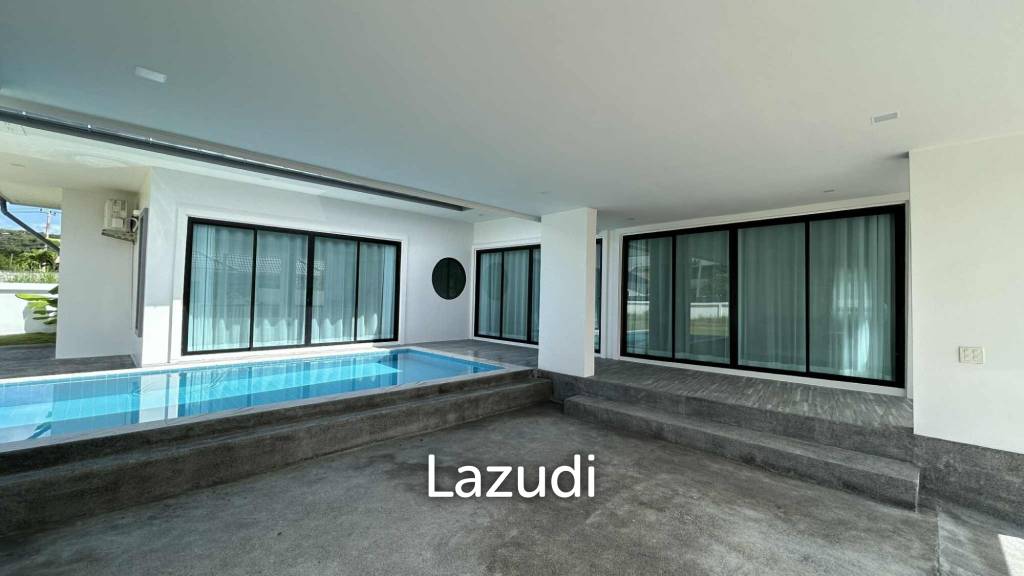 SINGLE POOL VILLA ON SOI 88 : 3 bed with large land plot
