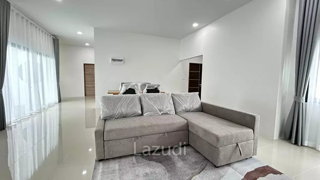 SINGLE POOL VILLA ON SOI 88 : 3 bed with large land plot