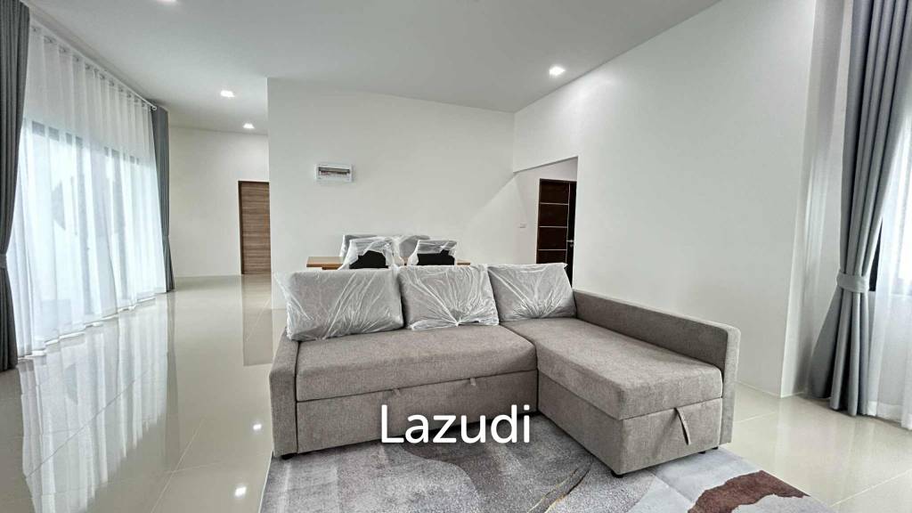 SINGLE POOL VILLA ON SOI 88 : 3 bed with large land plot