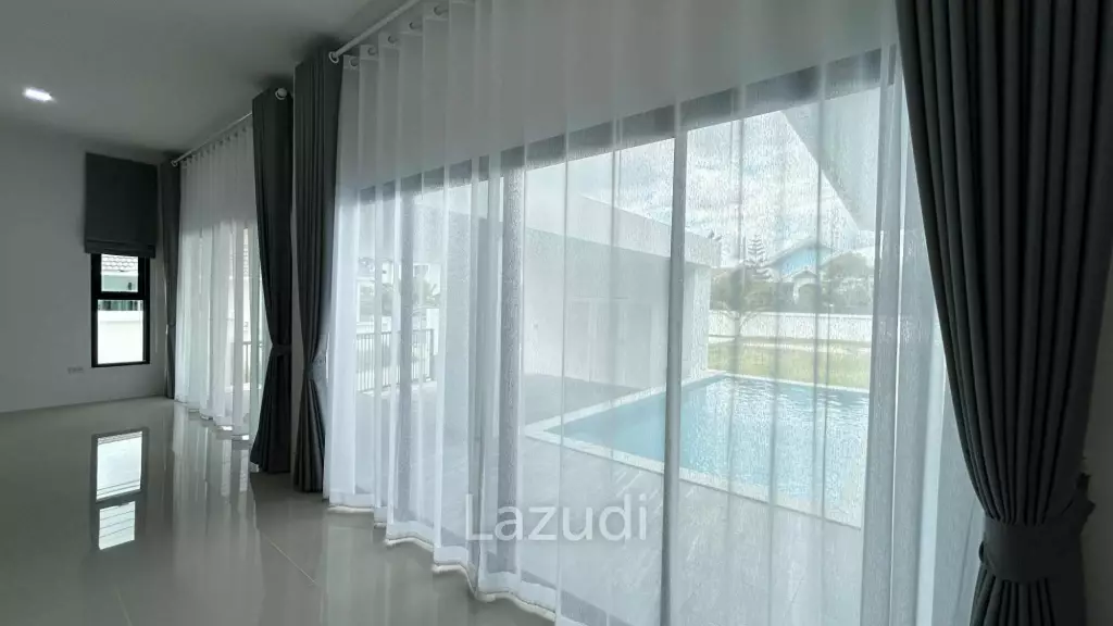 SINGLE POOL VILLA ON SOI 88 : 3 bed with large land plot