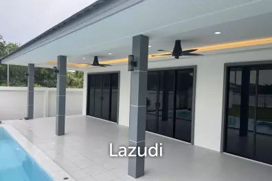 Sam Roi Yot: Brand-New 4-Bedroom Pool Villa Modern, No Fees