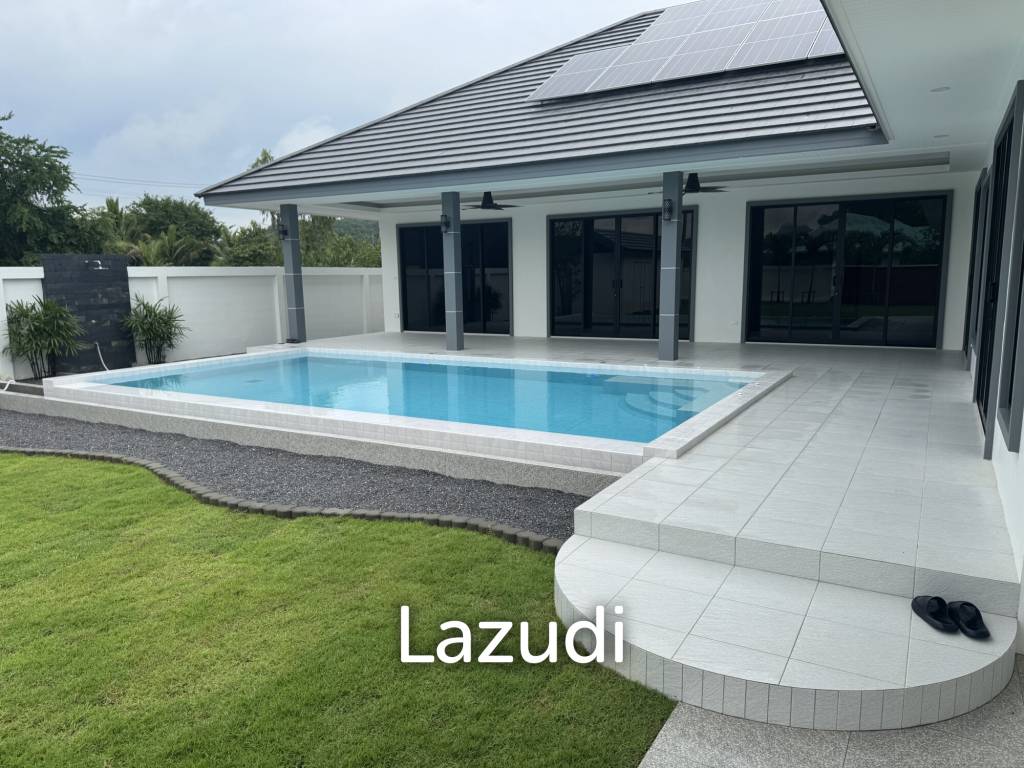 Sam Roi Yot: Brand-New 4-Bedroom Pool Villa Modern, No Fees